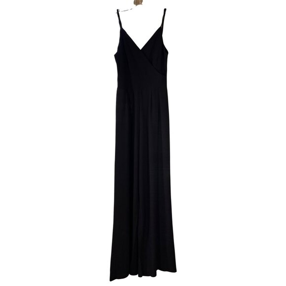 Henry Jumpsuit Wide Leg Black V-Neck Sleeveless XS Extra Small - Picture 1 of 8